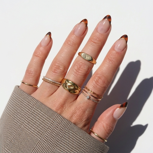 Vixen - Leopard Almond French Press-On Nails | Iconic.Press