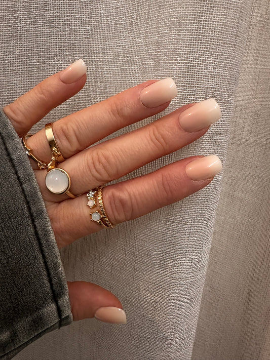Bare Beauty - Ombre French Square Short Nails