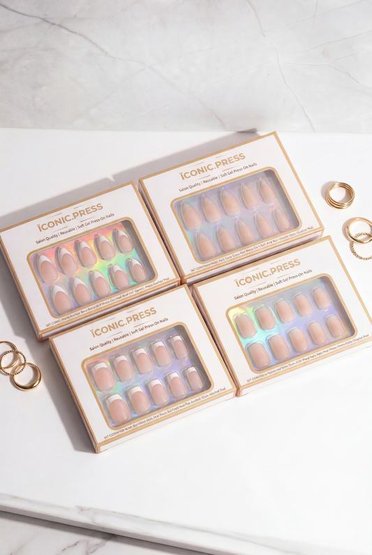 The Corporate Girlies - Work Press-On Nail Bundle | Iconic.Press