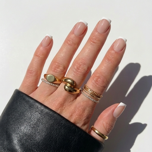Timeless Duo - Matching French Mani & Pedi Press-On Nails | Iconic.Press