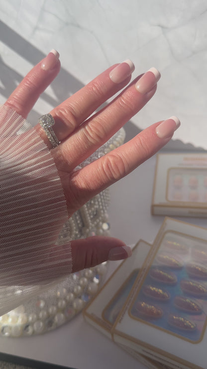 The Polished One - Square French Nails